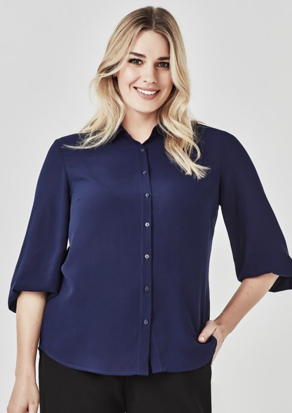 Womens Lucy 3/4 Sleeve Blouse (FBIZRB965LT)