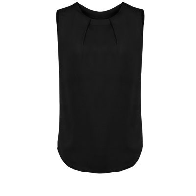 Womens Estelle Sleeveless Pleat Detail Blouse (FBIZRB973LN)