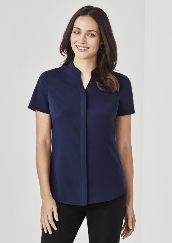 Womens Juliette Short Sleeve Blouse (FBIZRB977LS)