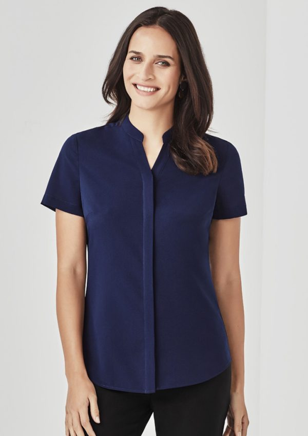 Womens Juliette Short Sleeve Blouse (FBIZRB977LS)