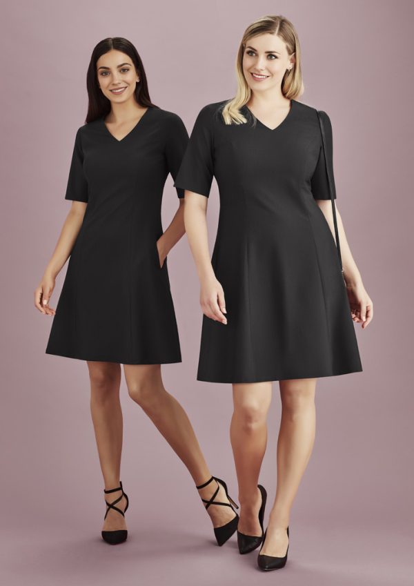 Womens Siena Extended Short Sleeve Dress (FBIZRD974L)
