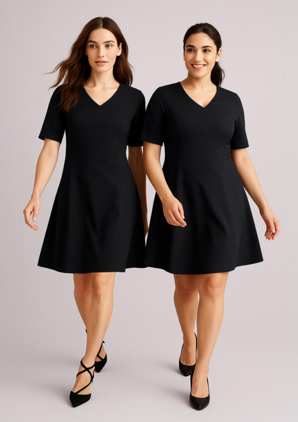 Womens Siena Extended Short Sleeve Dress (FBIZRD974L)