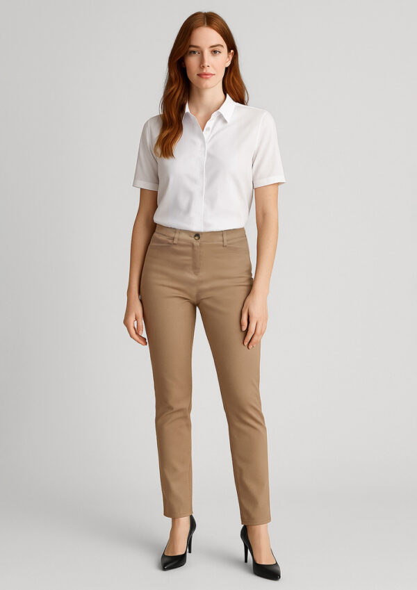 Womens Slim Leg Stretch Chino Pant (FBIZRGP263L)