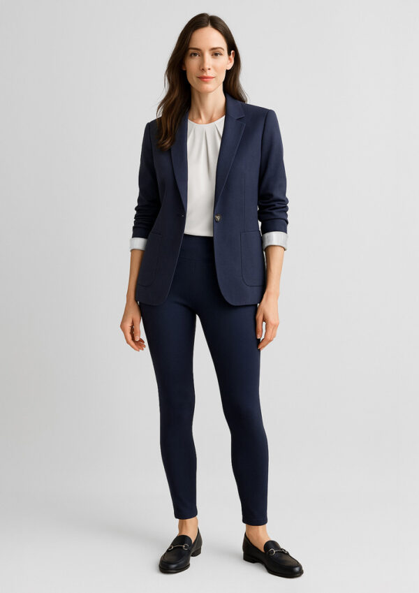 Womens Scuba Ponte High-rise Pull-on Corporate Legging (FBIZRGP303L)