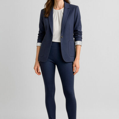 Womens Scuba Ponte High-rise Pull-on Corporate Legging (FBIZRGP303L)