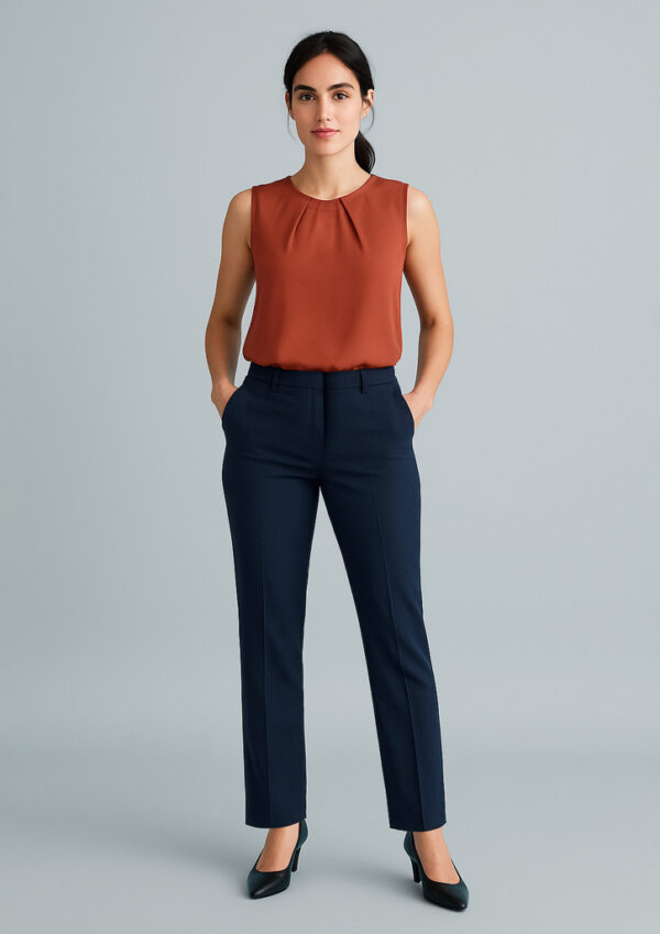 Womens Cool Stretch Tapered Leg Adjustable Waist Pant (FBIZRGP315L)