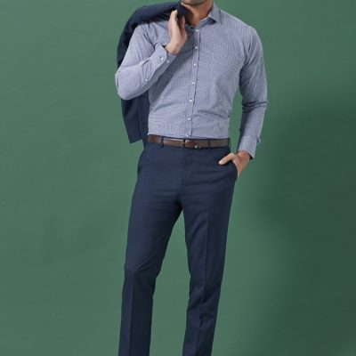 Mens Renew Slim Fit Flat Front Pant (FBIZRGP407M)