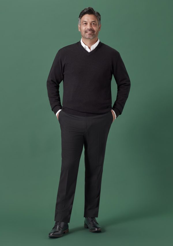 Mens Renew Slim Fit Flat Front Pant (FBIZRGP407M)