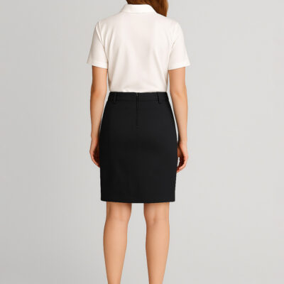 Womens Mid Waist Stretch Chino Skirt (FBIZRGS264L)