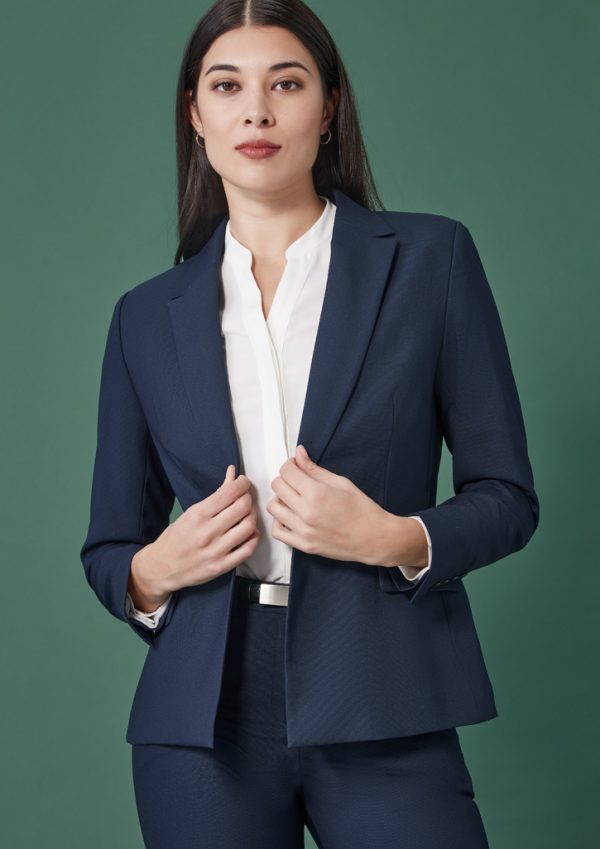 Womens Renew Single Button Mid Length Jacket (FBIZRJ401L)
