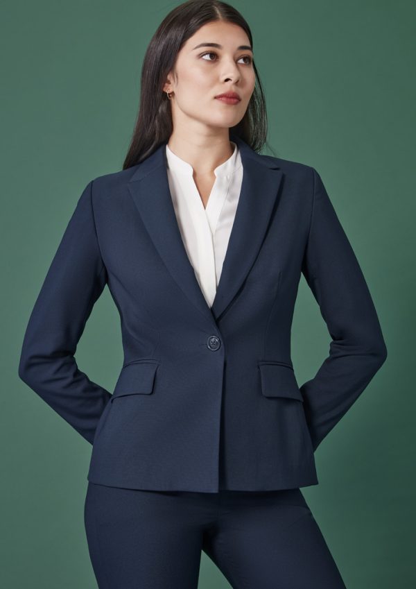 Womens Renew Single Button Mid Length Jacket (FBIZRJ401L)