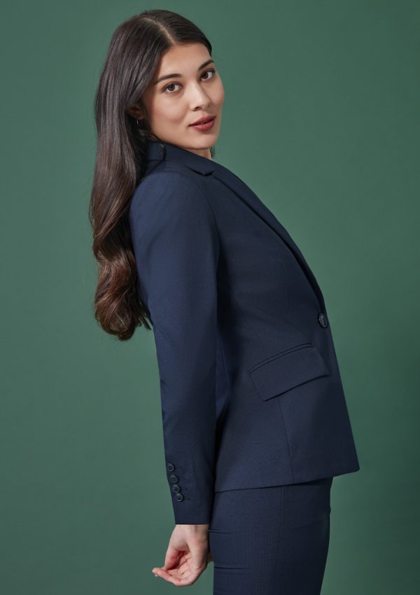 Womens Renew Single Button Mid Length Jacket (FBIZRJ401L)