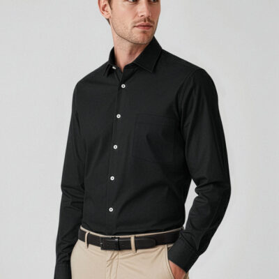 Mens Charlie Classic Fit Long Sleeve Shirt (FBIZRS968ML)