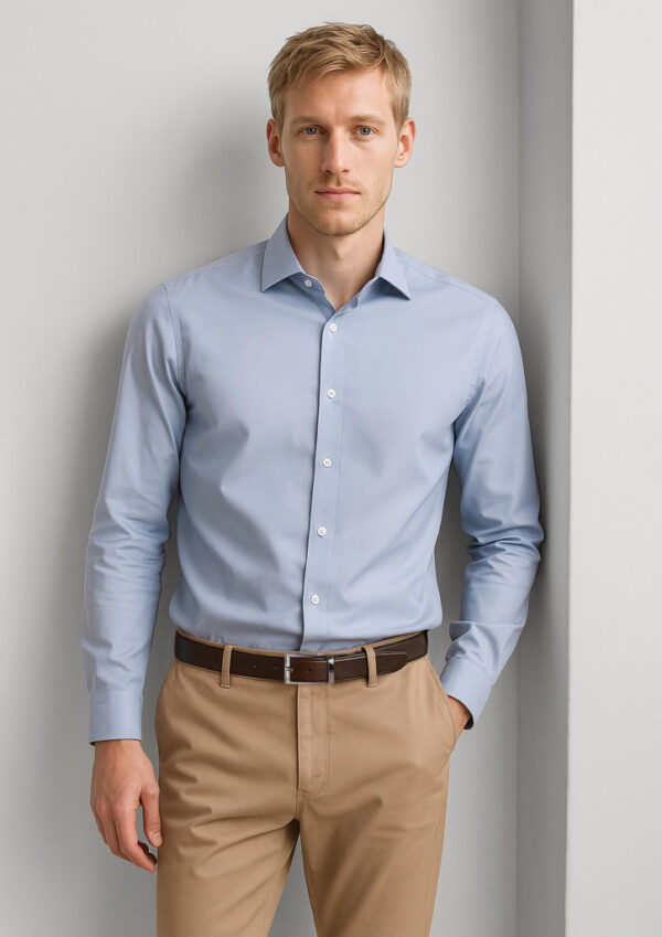 Mens Charlie Slim Fit Long Sleeve Shirt (FBIZRS969ML)