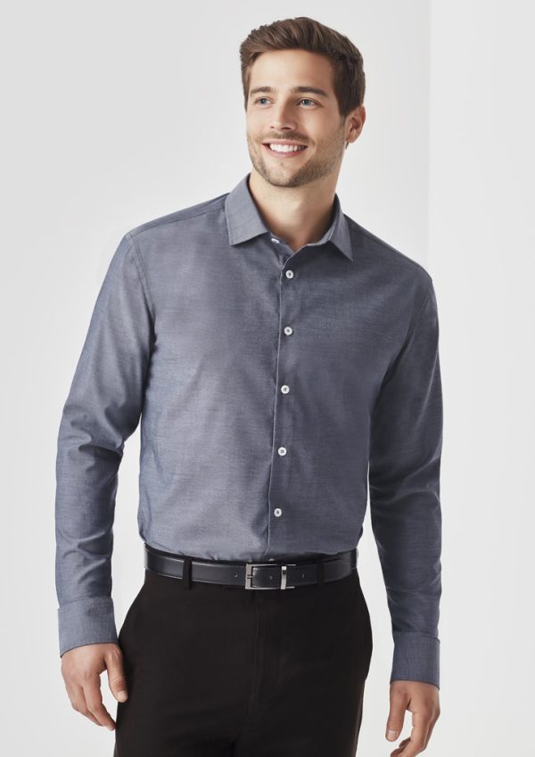 Mens Charlie Slim Fit Long Sleeve Shirt (FBIZRS969ML)