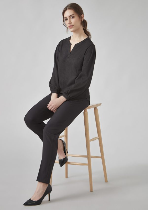 Womens Ruché Long Sleeve Blouse (FBIZRU568LL)