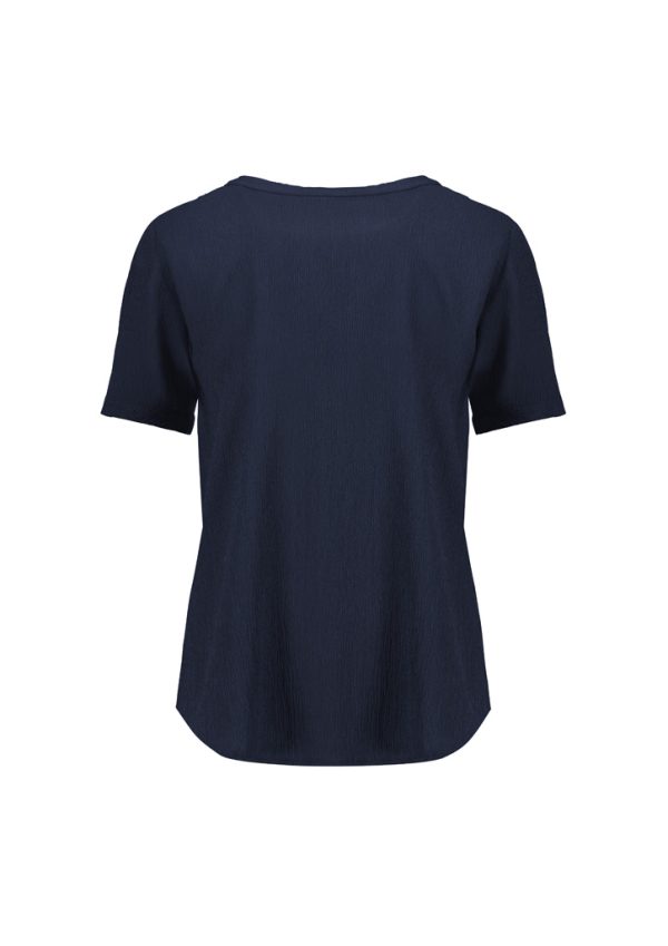 Womens Ruché Short Sleeve Blouse (FBIZRU568LS)