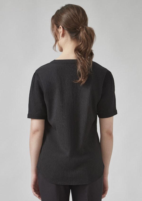 Womens Ruché Short Sleeve Blouse (FBIZRU568LS)