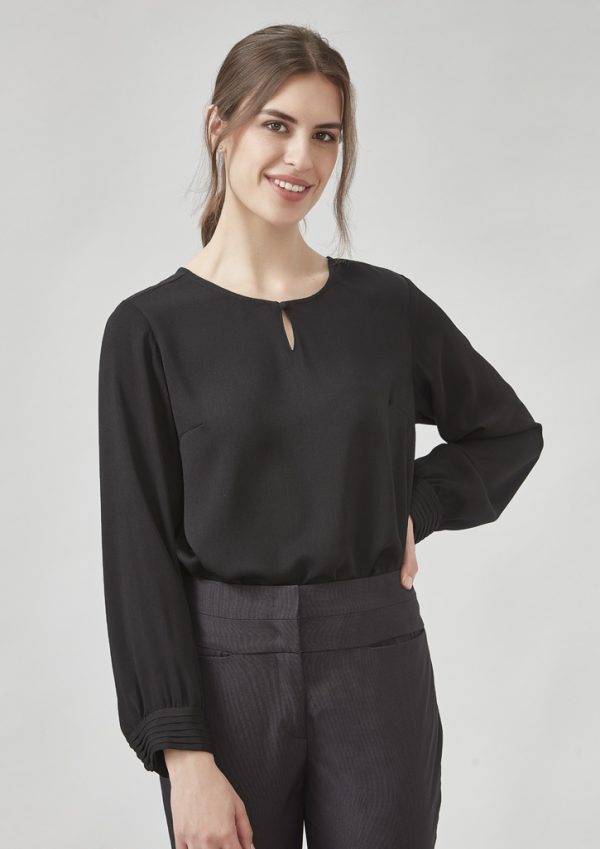 Womens Evelyn Long Sleeve Blouse (FBIZRU569LL)