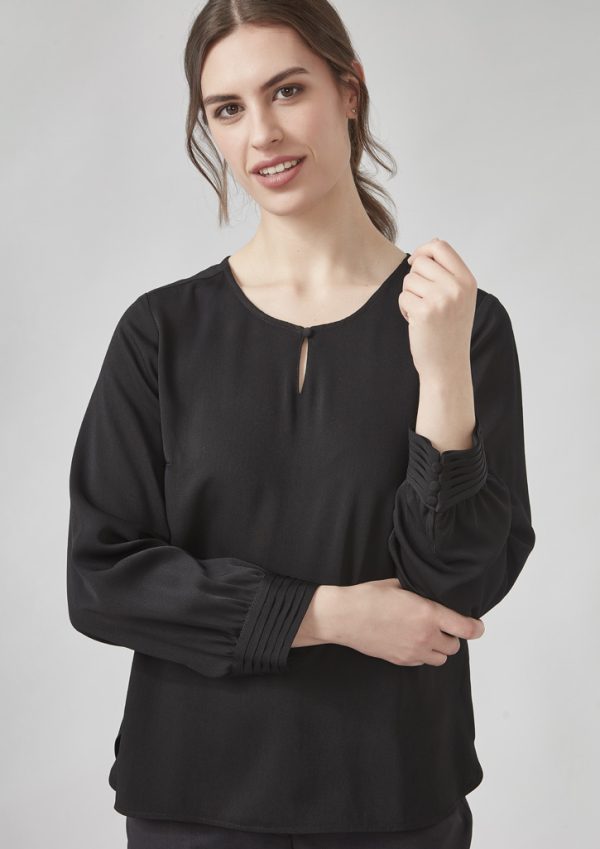 Womens Evelyn Long Sleeve Blouse (FBIZRU569LL)