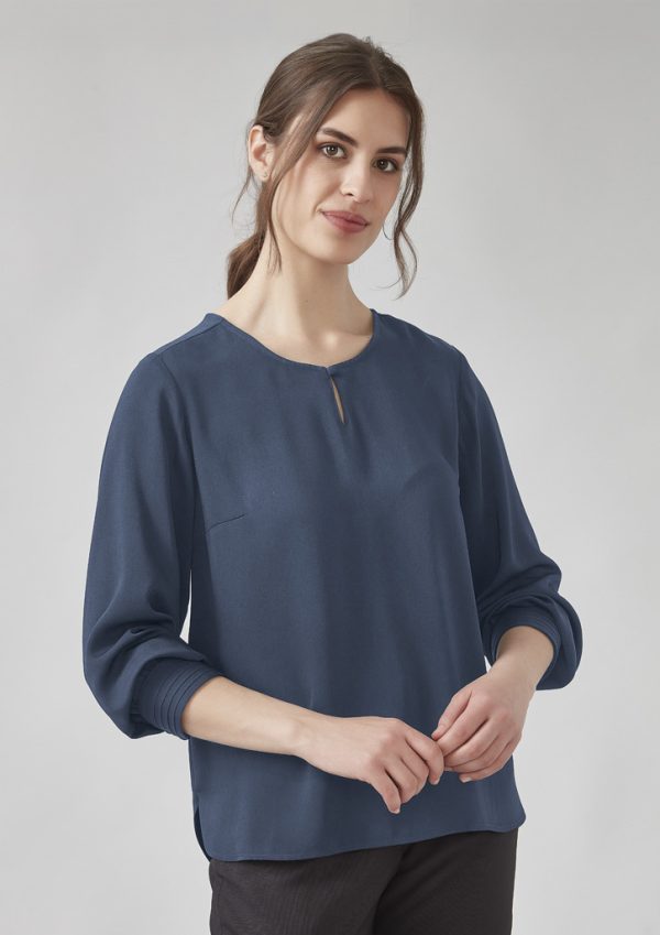 Womens Evelyn Long Sleeve Blouse (FBIZRU569LL)