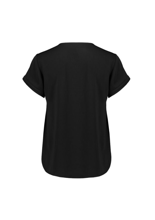 Womens Evelyn Short Sleeve Blouse (FBIZRU569LS)