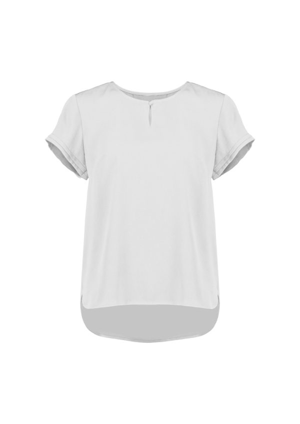 Womens Evelyn Short Sleeve Blouse (FBIZRU569LS)