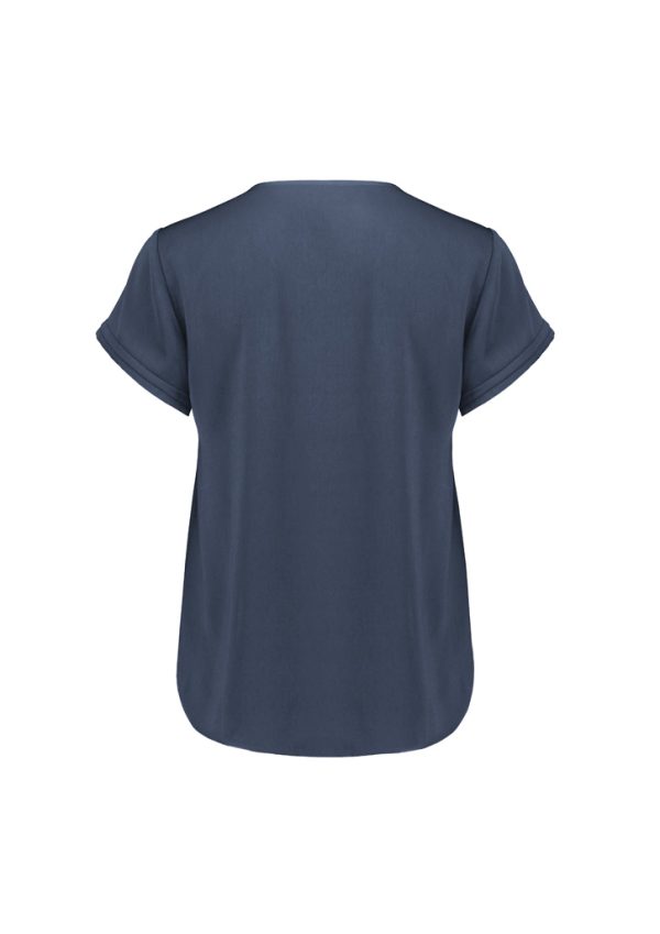 Womens Evelyn Short Sleeve Blouse (FBIZRU569LS)