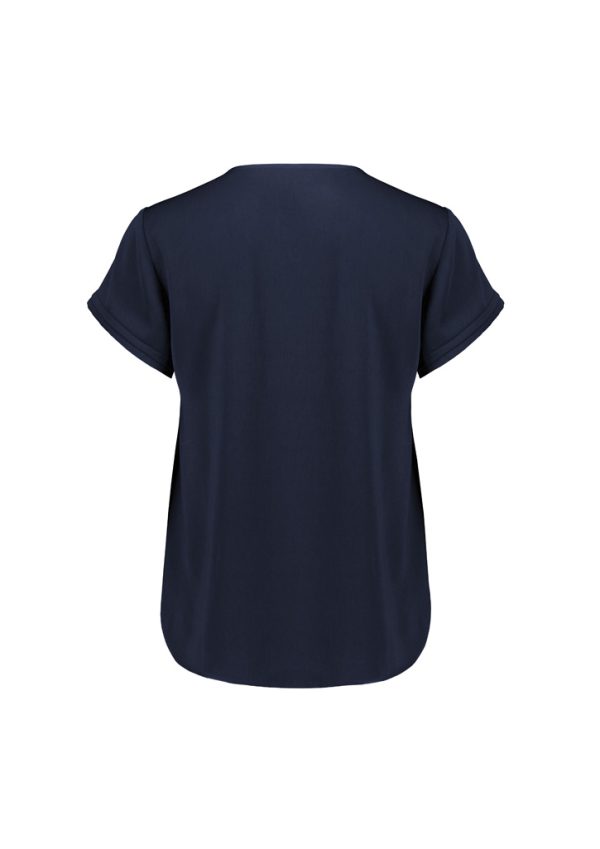 Womens Evelyn Short Sleeve Blouse (FBIZRU569LS)