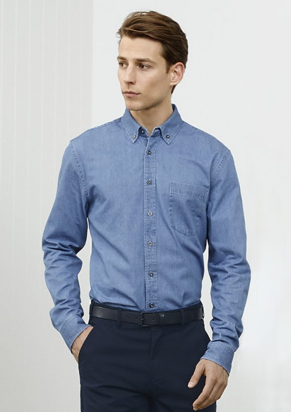 Mens Indie Long Sleeve Shirt (FBIZS017ML)