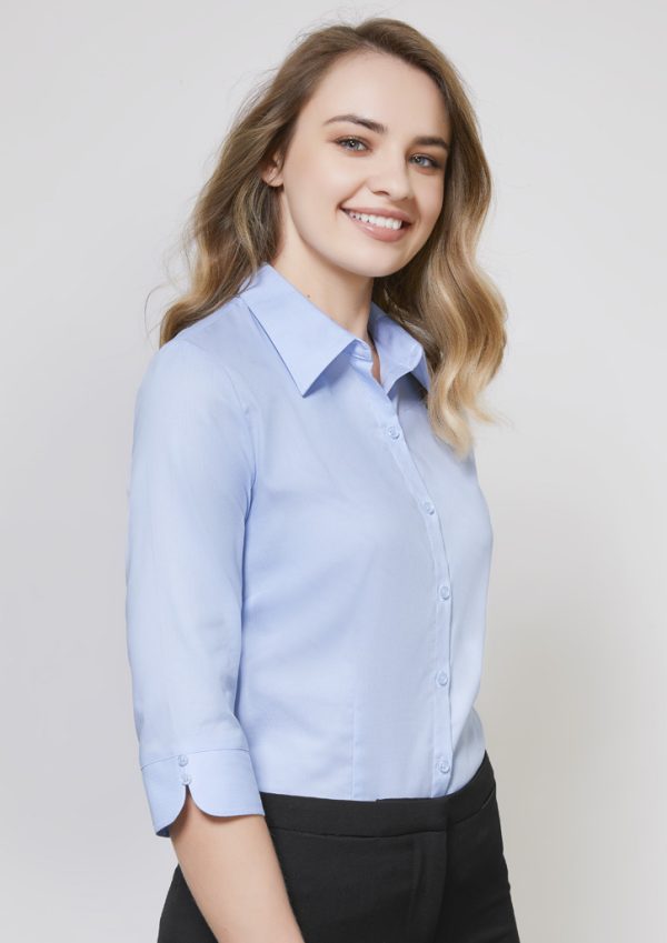 Womens Luxe 3/4 Sleeve Shirt (FBIZS10221)