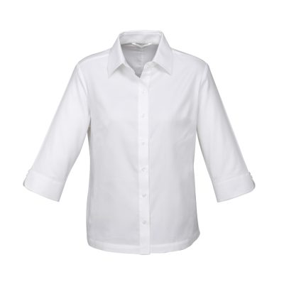 Womens Luxe 3/4 Sleeve Shirt (FBIZS10221)