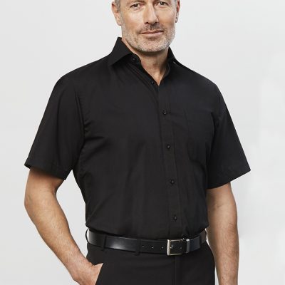 Mens Base Short Sleeve Shirt (FBIZS10512)