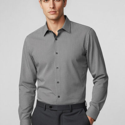 Mens Edge Long Sleeve Shirt (FBIZS267ML)