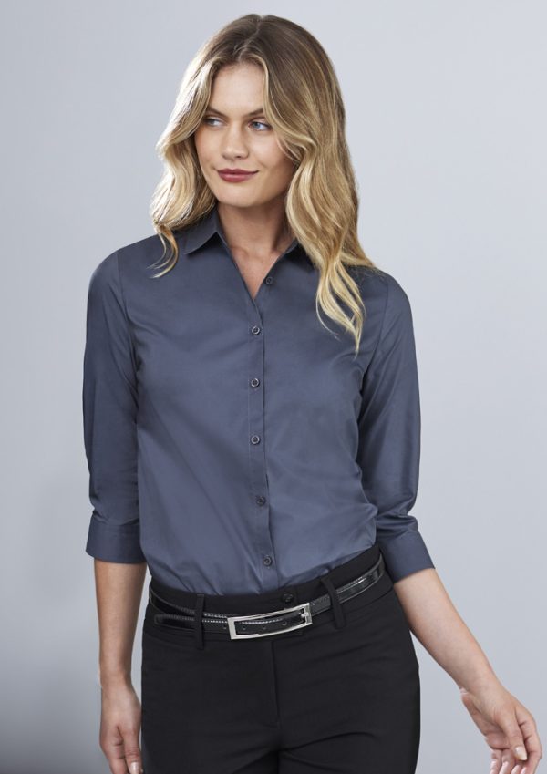 Womens Mason 3/4 Sleeve Shirt (FBIZS334LT)