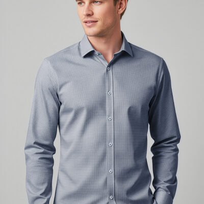 Mens Bristol Tailored Long Sleeve Shirt (FBIZS339ML)