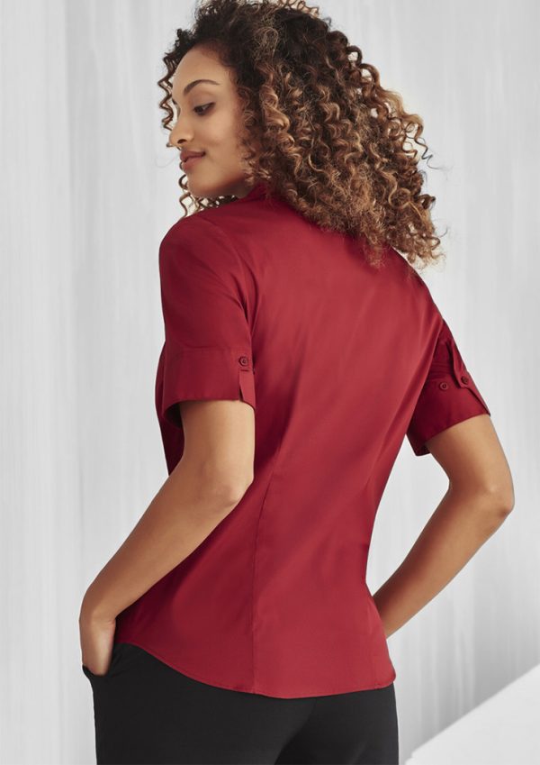 Monaco Ladies Short Sleeve Shirt (FBIZS770LS)