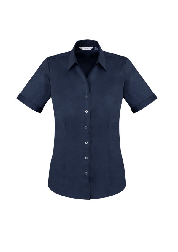 Monaco Ladies Short Sleeve Shirt (FBIZS770LS)