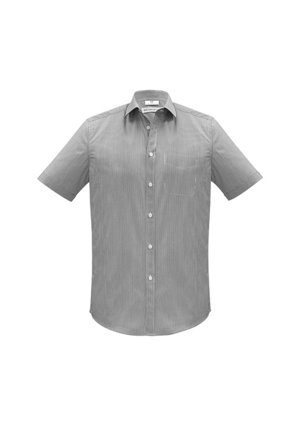 Mens Euro Short Sleeve Shirt (FBIZS812MS)