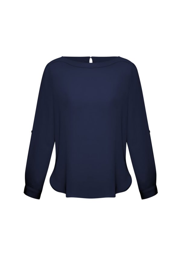 Womens Madison Boatneck Top (FBIZS828LL)