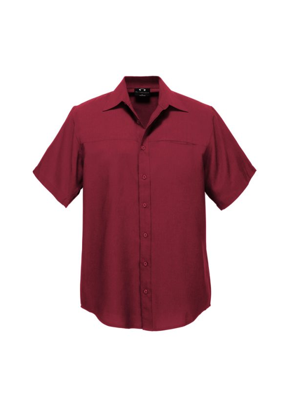 Oasis Mens Plain Short Sleeve Shirt (FBIZSH3603)