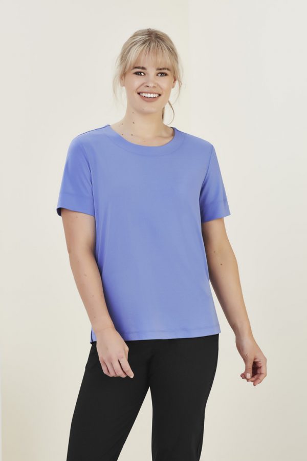 Womens Marley Short Sleeve Jersey Top (FBIZCS952LS)