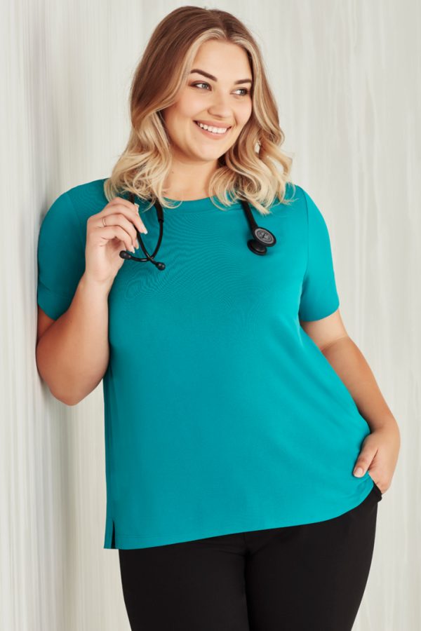 Womens Marley Short Sleeve Jersey Top (FBIZCS952LS)