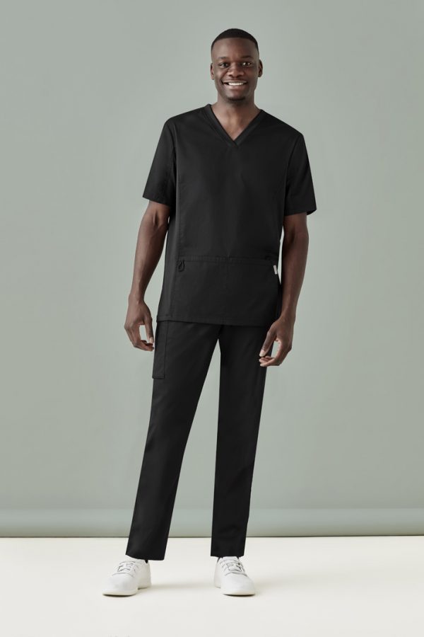 Mens Riley Stretch Scrub Top (FBIZCST043MS)