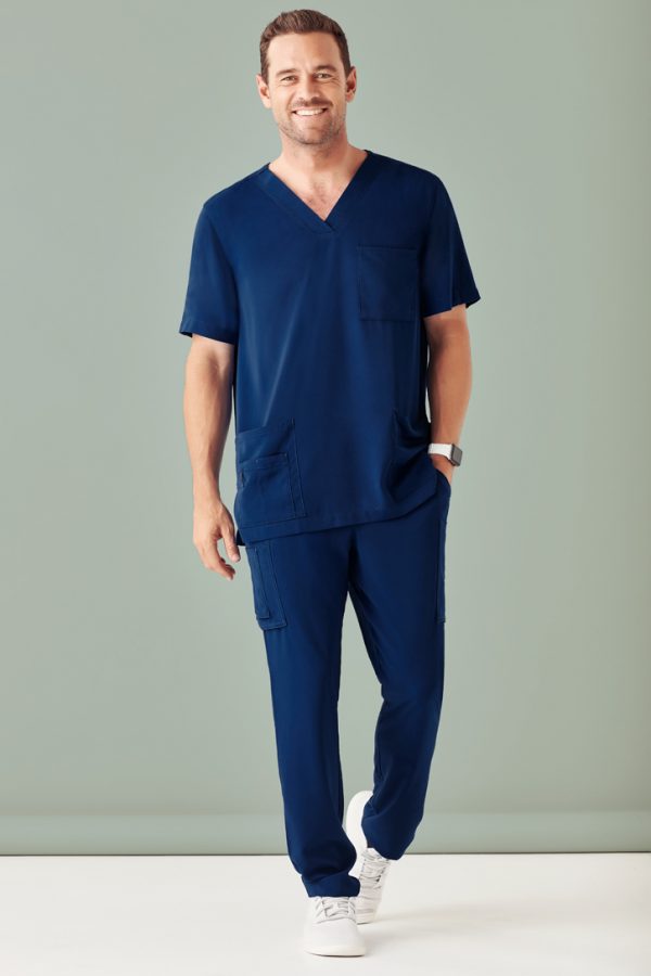 Mens Avery V-Neck Scrub Top (FBIZCST945MS)