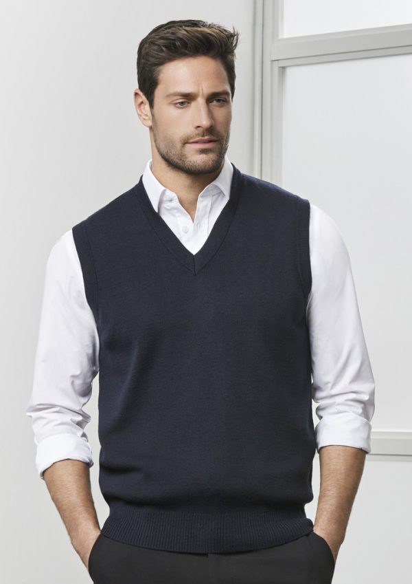 Mens Woolmix Knit Vest (FBIZWV6007)