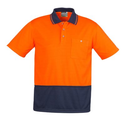 Unisex Hi Vis Basic Short Sleeve Polo (FBIZZH231)