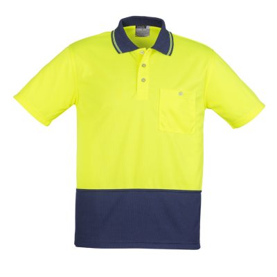 Unisex Hi Vis Basic Short Sleeve Polo (FBIZZH231)