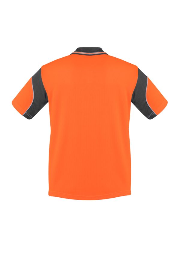 Mens Hi Vis Aztec Short Sleeve Polo (FBIZZH248)