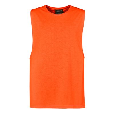 Mens Hi Vis Sleeveless Tee (FBIZZH297)